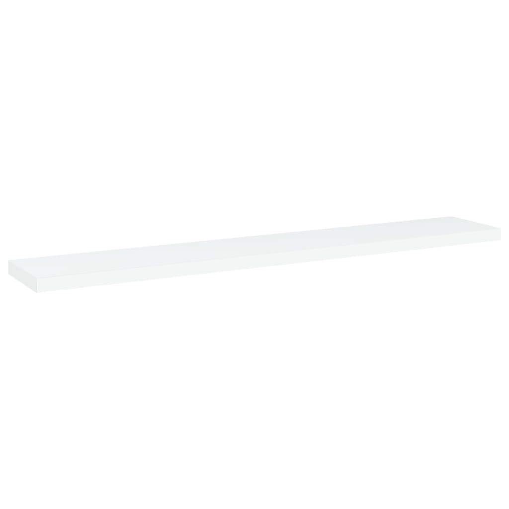 vidaXL White Bookshelf Boards Set 8 pcs, 23.6"x3.9"x0.6", Space-Saving Storage Solution, Quality Engineered Wood, Easy to Clean