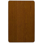 Flash Furniture 30x48 REC Oak Activity table, 30" W x 48" D x 30.25" H