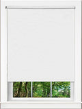 PowerSellerUSA Room Darkening Cordless Blackout Window Roller Shades (37 Width)