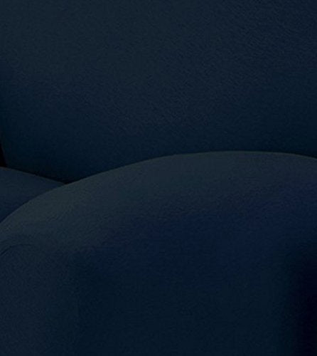 Madison Stretch Jersey Recliner Slipcover, Large, Solid, Navy
