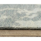 Alora Decor Abby 8' X 10' Traditional Dk. Gray/Blue/Gray Hand Knotted Area Rug