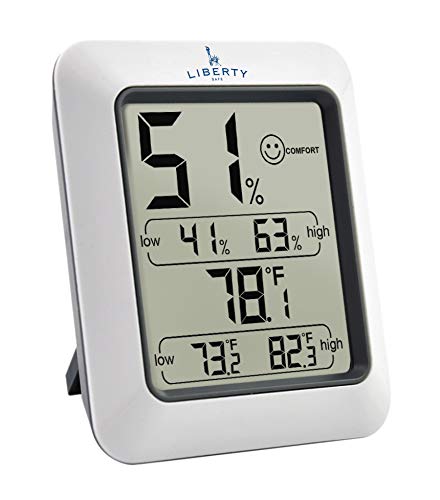 Liberty Safe Humidity And Temperature Monitor Hygrometer