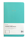 Indigo Prism Name Card Book - Business Card Holder, Organizer, Instax Mini Photo Album (Mint)