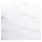 Acme Yabeina Artificial Marble Square Top Dining Table in White and Gray Oak