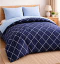 Reversible Comforter 220 Gsm Microfiber Reversible Ac Comforter/Blanket For Winter/Quilt/Duvets For King Size Double Bed Comfort