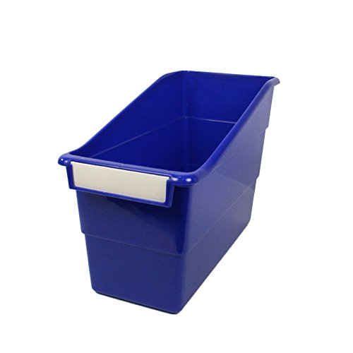 ROMANOFF Products (6 EA) Blue Shelf File with Label