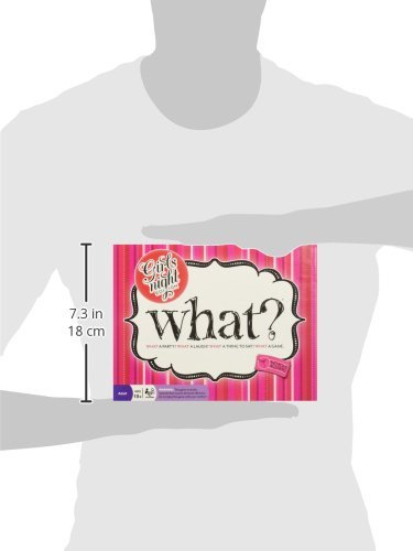 Outset Media - What? Girls Night Party Game - Answer Silly Questions & Guess Who Said What - The Ultimate Laugh Out Loud Board G