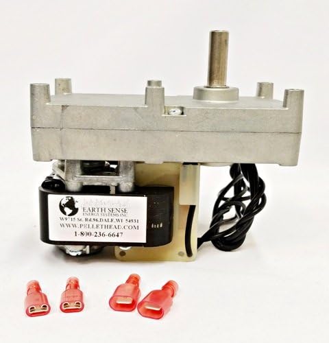 Enviro Ef-001 Auger Feed Motor 1 Rpm Clockwise Gearbox Fits Ef1 Ef2 Ef3 Ef4 Ef5 Empress M55 Meridian Milan Mini Omega P3 P4 Solu