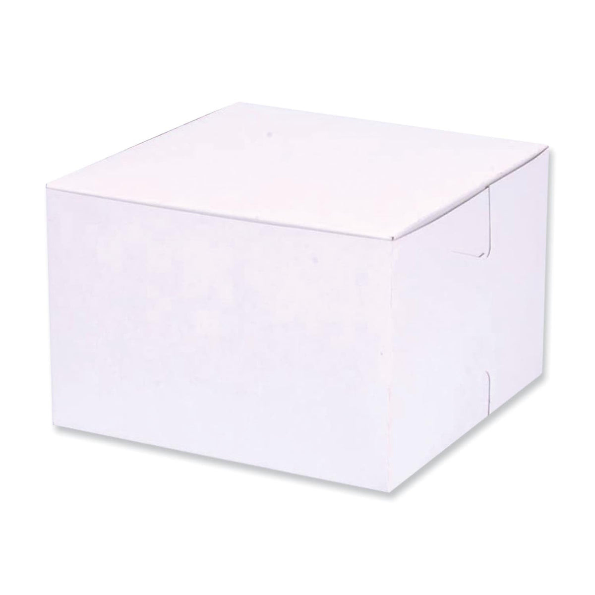 Southern Champion Tray Standard White Bakery Boxes 6X6X4, 250 Count