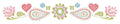 Design Works Crafts Tobin, 20' X 30' Stamped Pillowcases For Embroidery, Paisley Heart