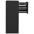 Vidaxl Office Cabinet Anthracite 35.4"X15.7"X40.2" Steel