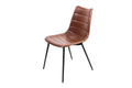 HomeRoots Furniture Kitchen Restaurant Modern Brown Dining Chair - Set of 2