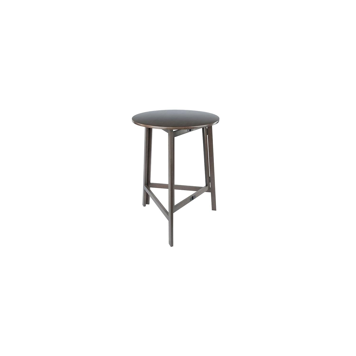 Winsome 32.36&quot; X 30.83&quot; Accent Table, Oyster Gray (16340)