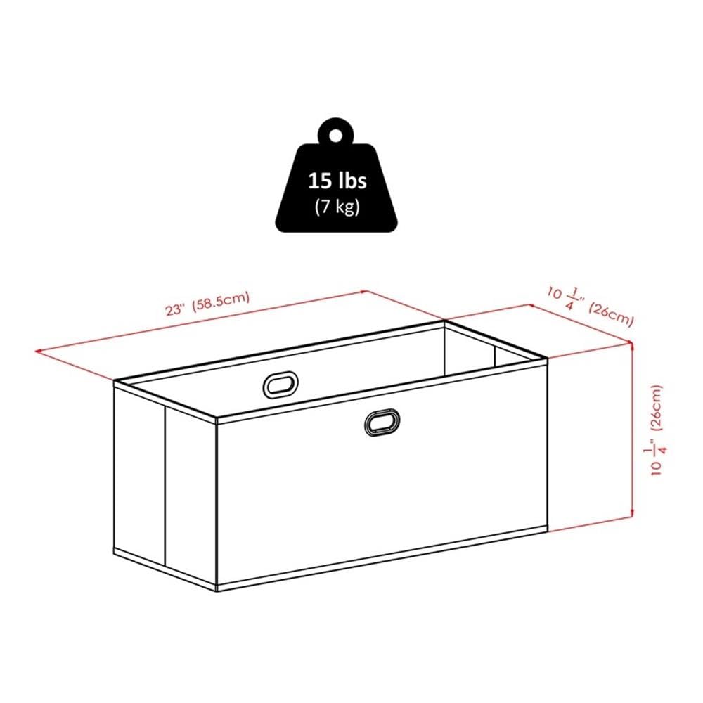 Winsome Wood Torino Storage/Organization, Chocolate, 3