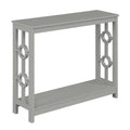 Convenience Concepts Ring Console Table, Gray