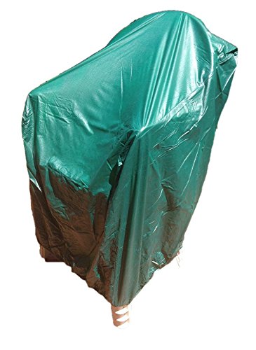 Patio Style Concepts 4 Stack Resin Chair Cover Green Embossed Vinyl