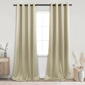 Koufall 108 Inch Curtains Long,Blackout Grommet Large Window Tall Curtains For Living Room,2 Panels Set