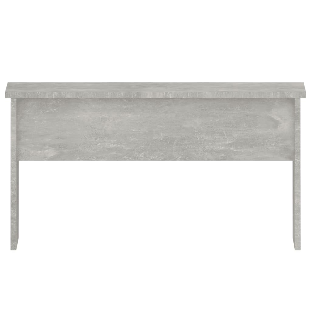 vidaXL Coffee Table Concrete Gray 31.5"x19.9"x16.3" Engineered Wood