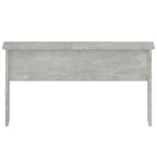 vidaXL Coffee Table Concrete Gray 31.5"x19.9"x16.3" Engineered Wood