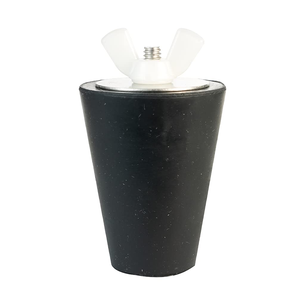 Lamprey Hardware #7-10 Universal Rubber Winter Plug For 1.25 Inch To 1.5 Inch Holes - Tapered Variety Multipurpose Lhtp710 (1)