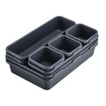Ameedarshan 8 Tool Box Organizer Tray Divider Set, Desk Drawer Organizer, Garage Storage Organization Toolbox Accessories For Ro