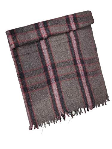 CHANDRAVATI Woolen Acrylic, Warm and Comfort Blanket [210cm x 125cm, Multicolor] Reversible (Platinum Quality)