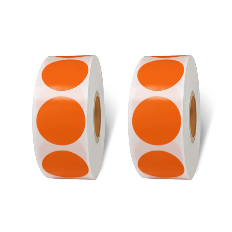 Starliboo Dot Stickers, 2000 Pcs Pink Circle Stickers, 1Inch Garage Sale Stickers, Price Tags Stickers, Yard Sale Price Stickers