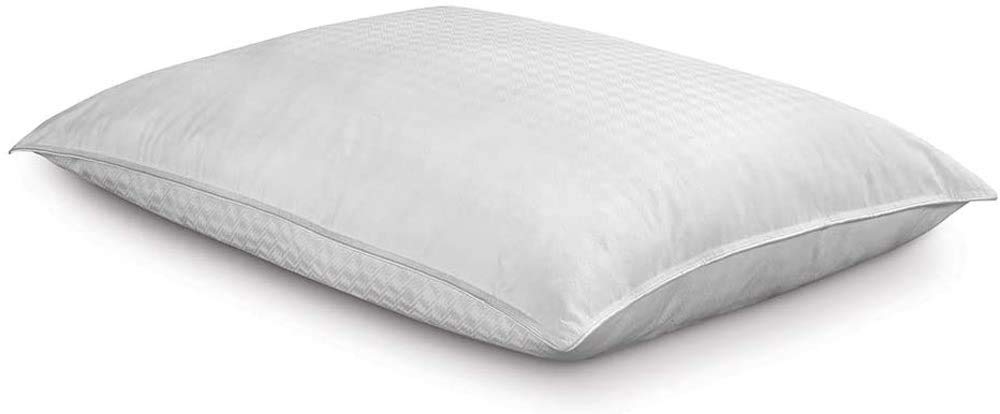 Fabrictech International FTMF943 Pillow, Spring-Like Spiral, King (Cooling Memory Fiber), White