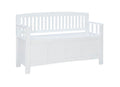 Cynthia Storage Bench White
