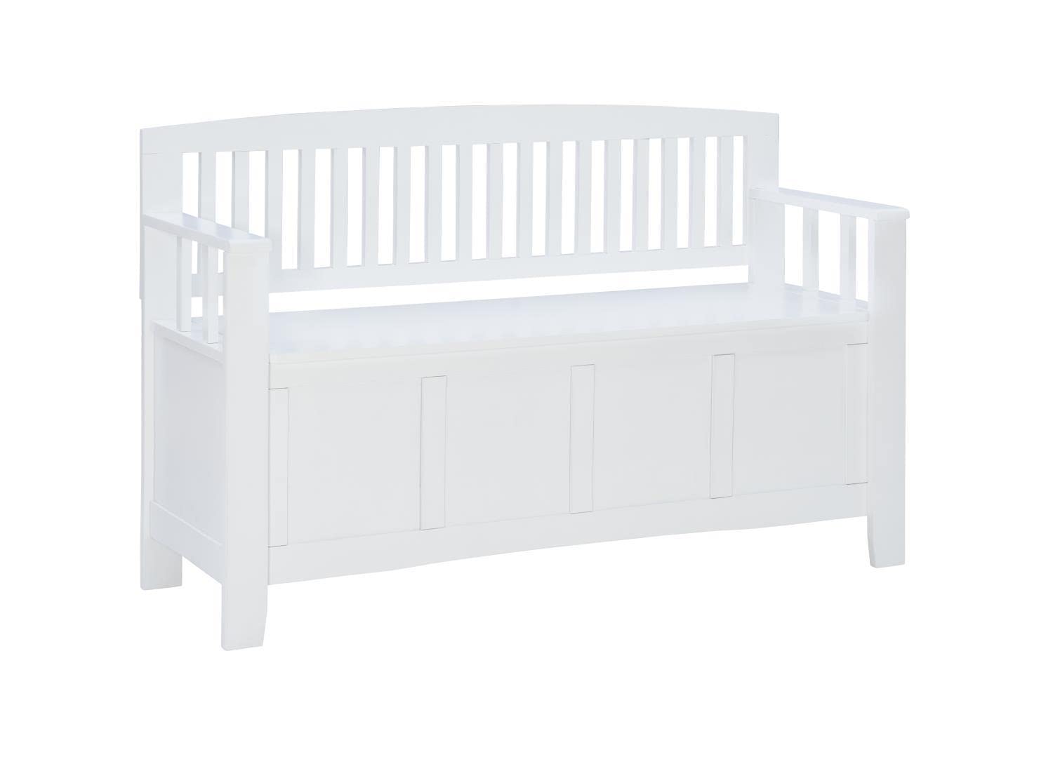 Cynthia Storage Bench White