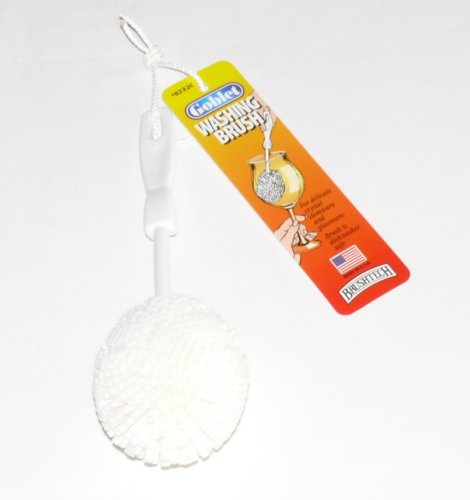 Brushtech, Inc. Brushtech Goblet Washing Brush, One Size, One Color