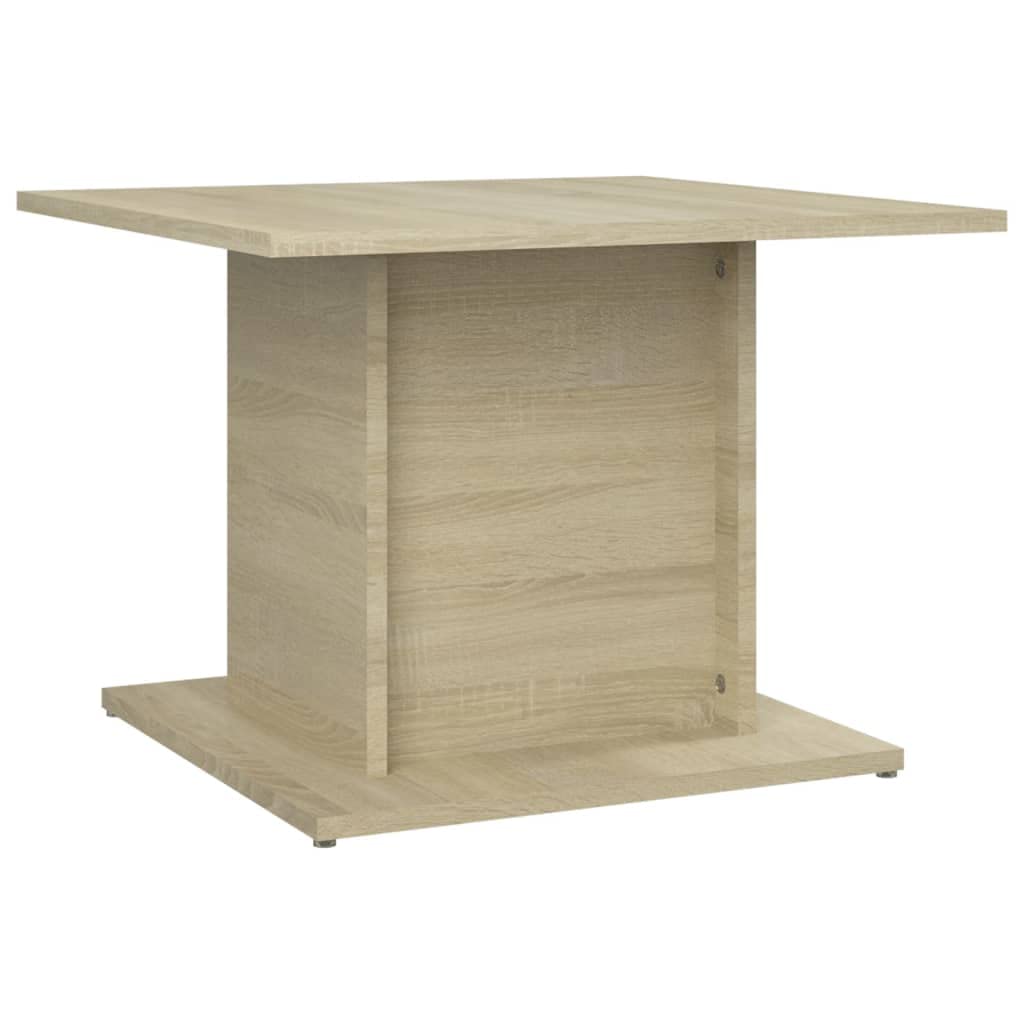 vidaXL Sonoma Oak Coffee Table 55,6x55,6x40 cm in Particleboard