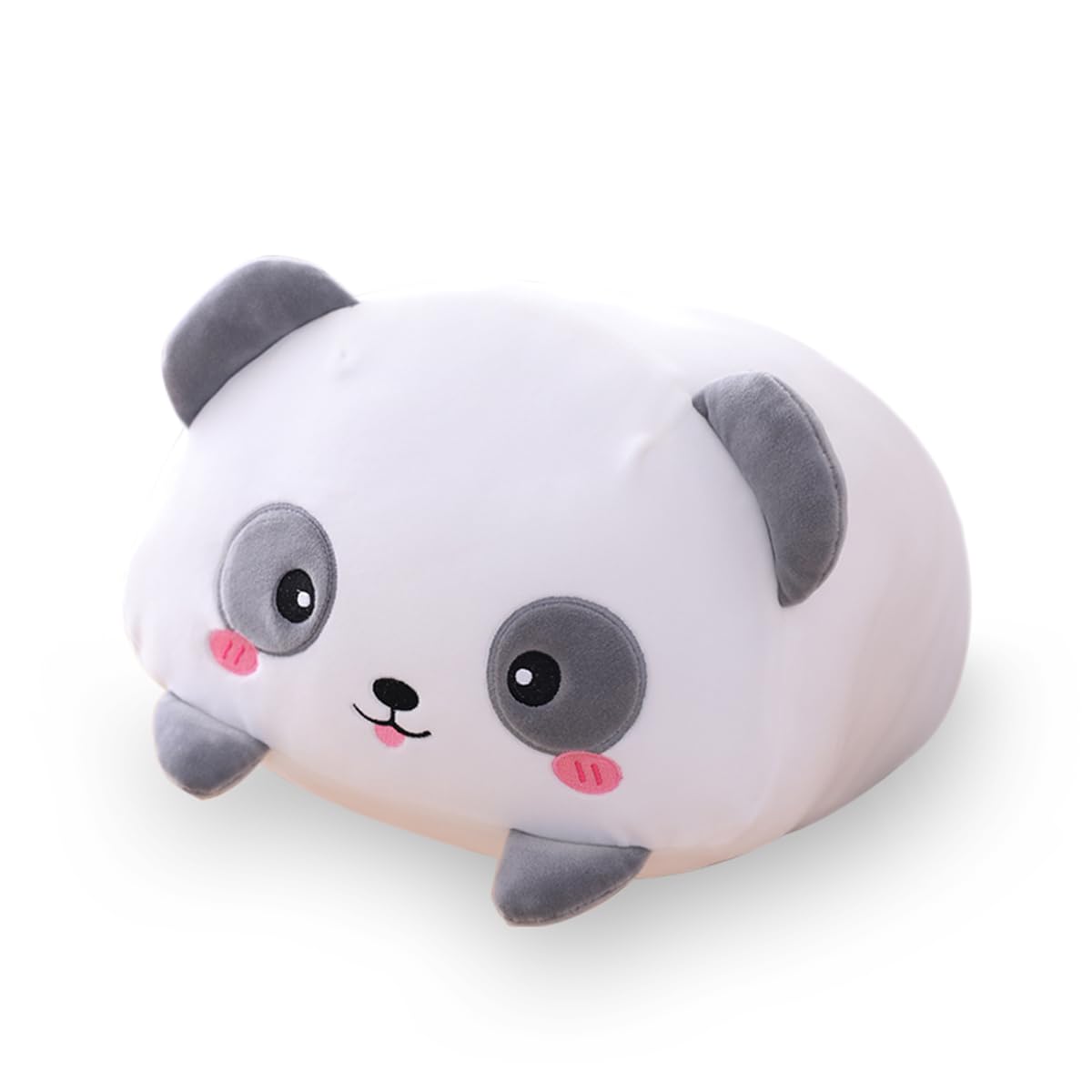 Aixini 23.6 Inch Cute Panda Plush Stuffed Animal Cylindrical Body Pillow,Super Soft Cartoon Hugging Toy Gifts