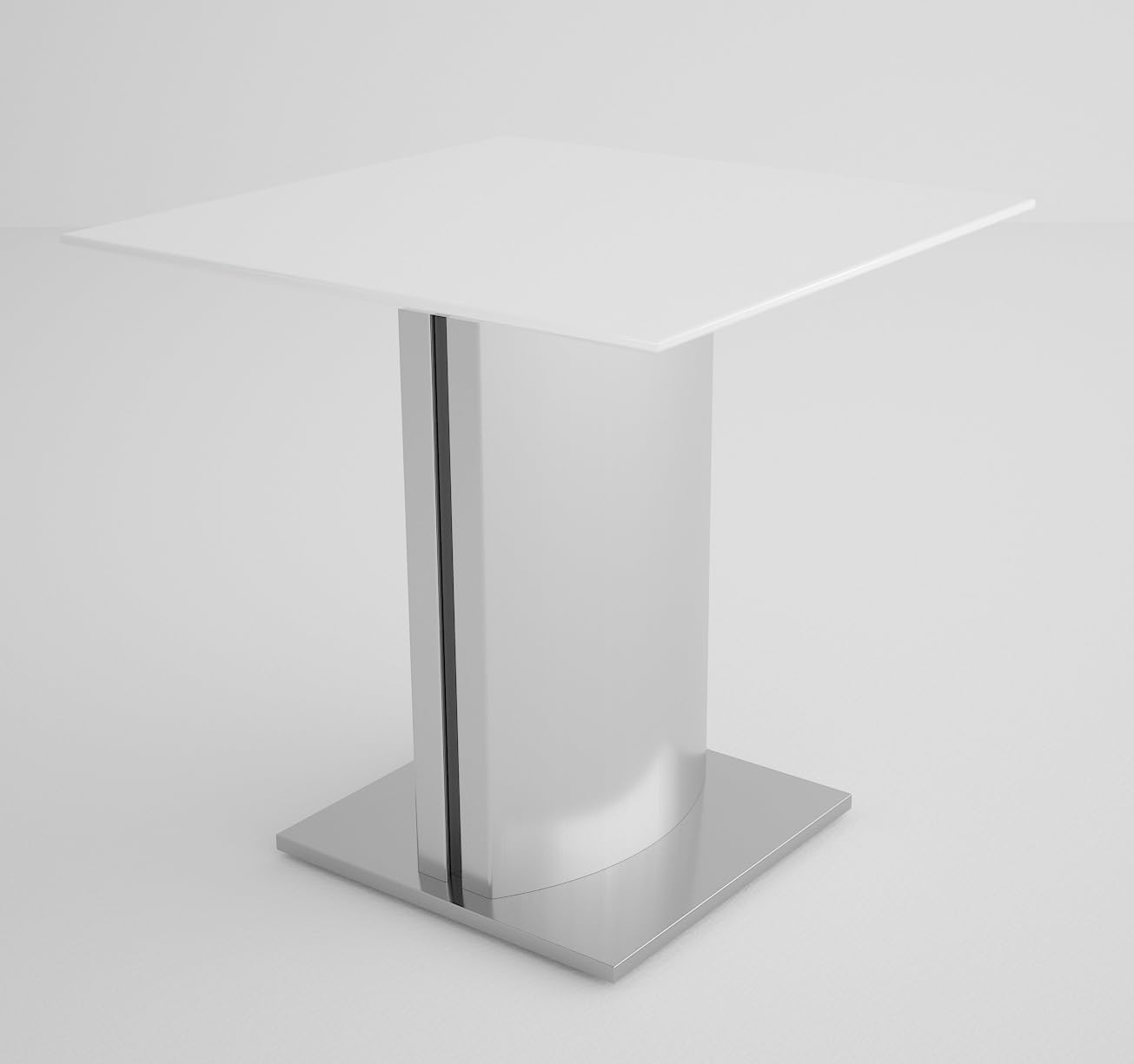 Neos Modern Furniture ET401WH End Table