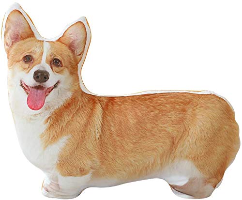 Miss Tutu Corgi Dog Super Soft Plush Throw Pillow Animal Pillow Plush Cushion