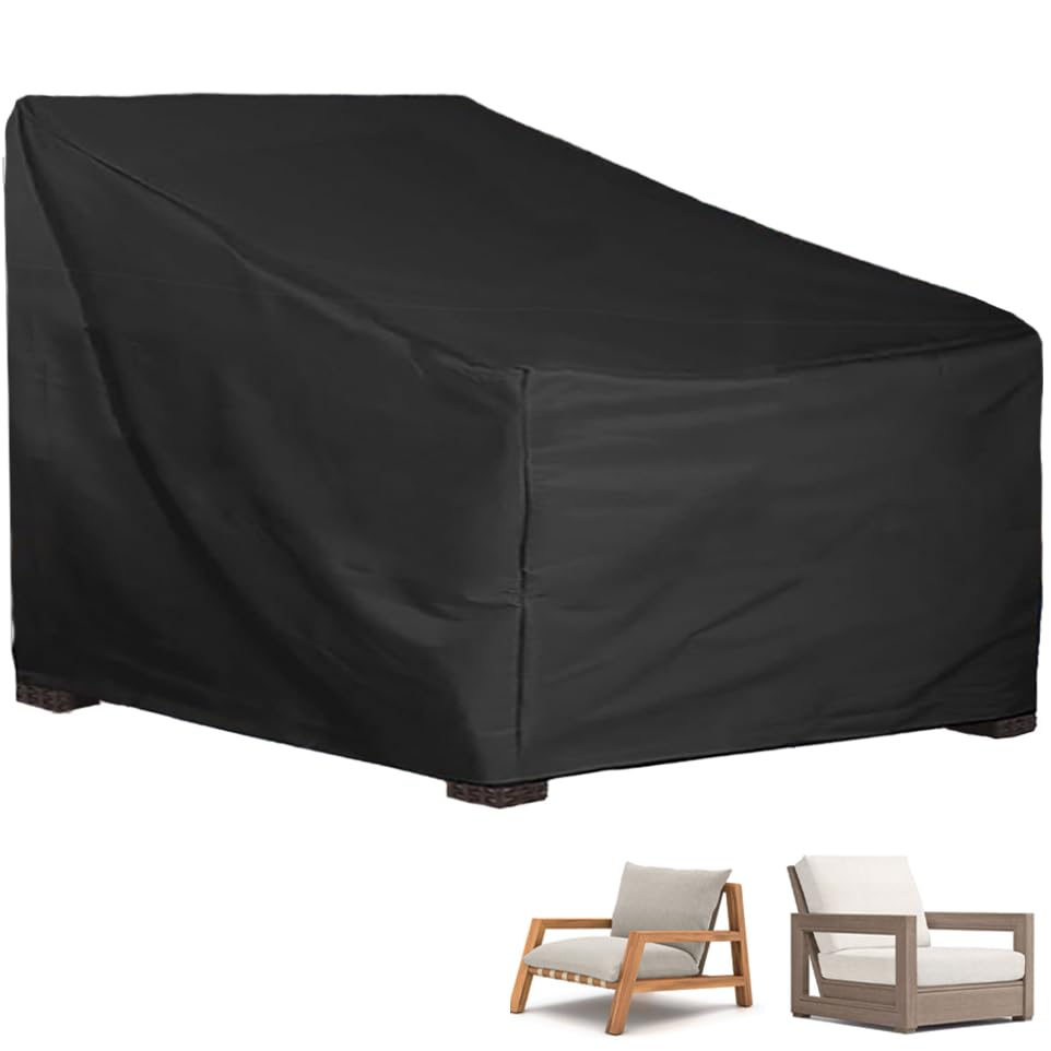 40D X 33W X 36H Uv-Proof Waterproof Furniture Patio Cover 40X33X36 Breathable Dust Proof Sofa Table Chair Storage Bar High Chair