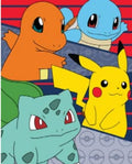 Pokemon Pikachu Throw Silky Blanket 40X50