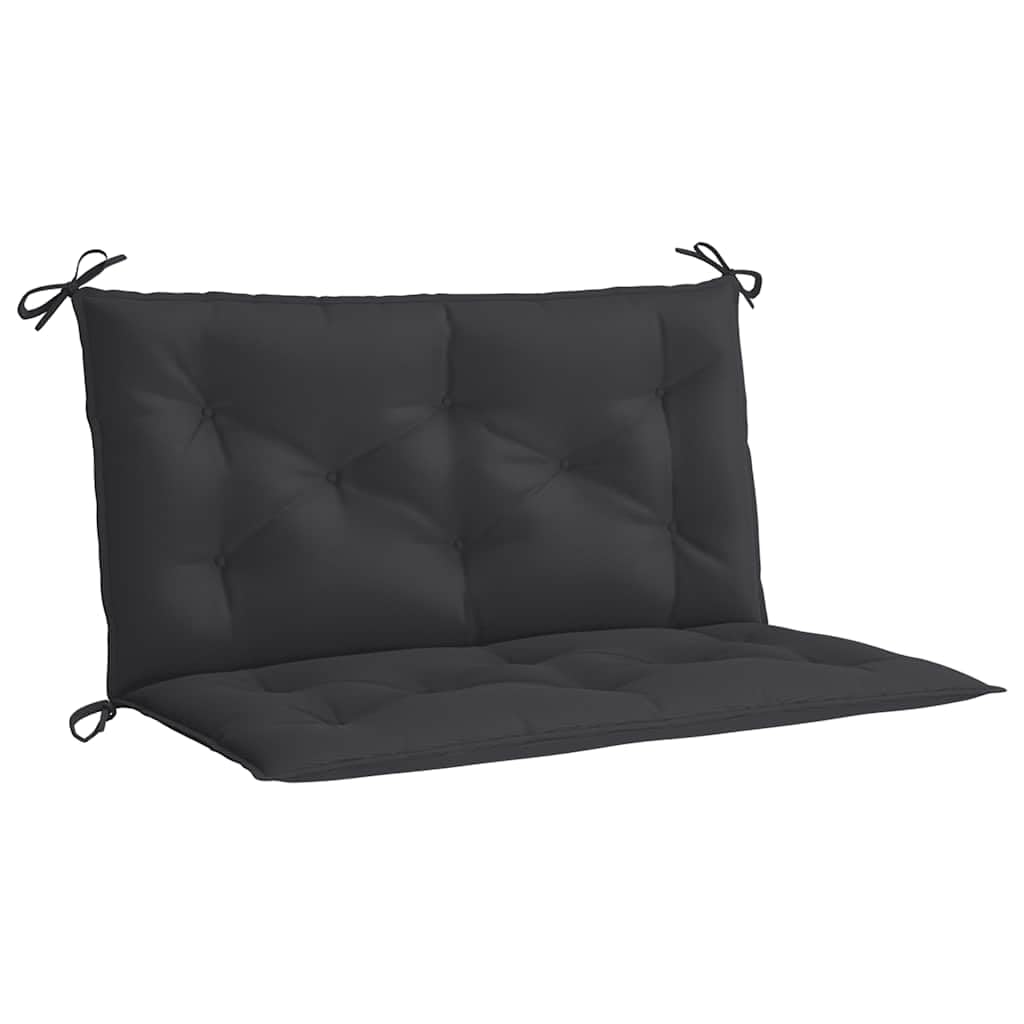 Jinxuny Cushion for Swing Chair, Indoor/Outdoor Seat/Back Chair Cushion, Bench Swing Cushion Black 39.4&quot; Fabric