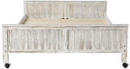 Donco Kids Clubhouse Full Low Caster Bed In Driftwood Finish
