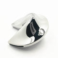 Ya.x Proposal Gift, Bridesmaid Gift, Gift for The Hostess,Desktop Gift, Resturant Decor, Personalized Metal Silver Fortune Cooki