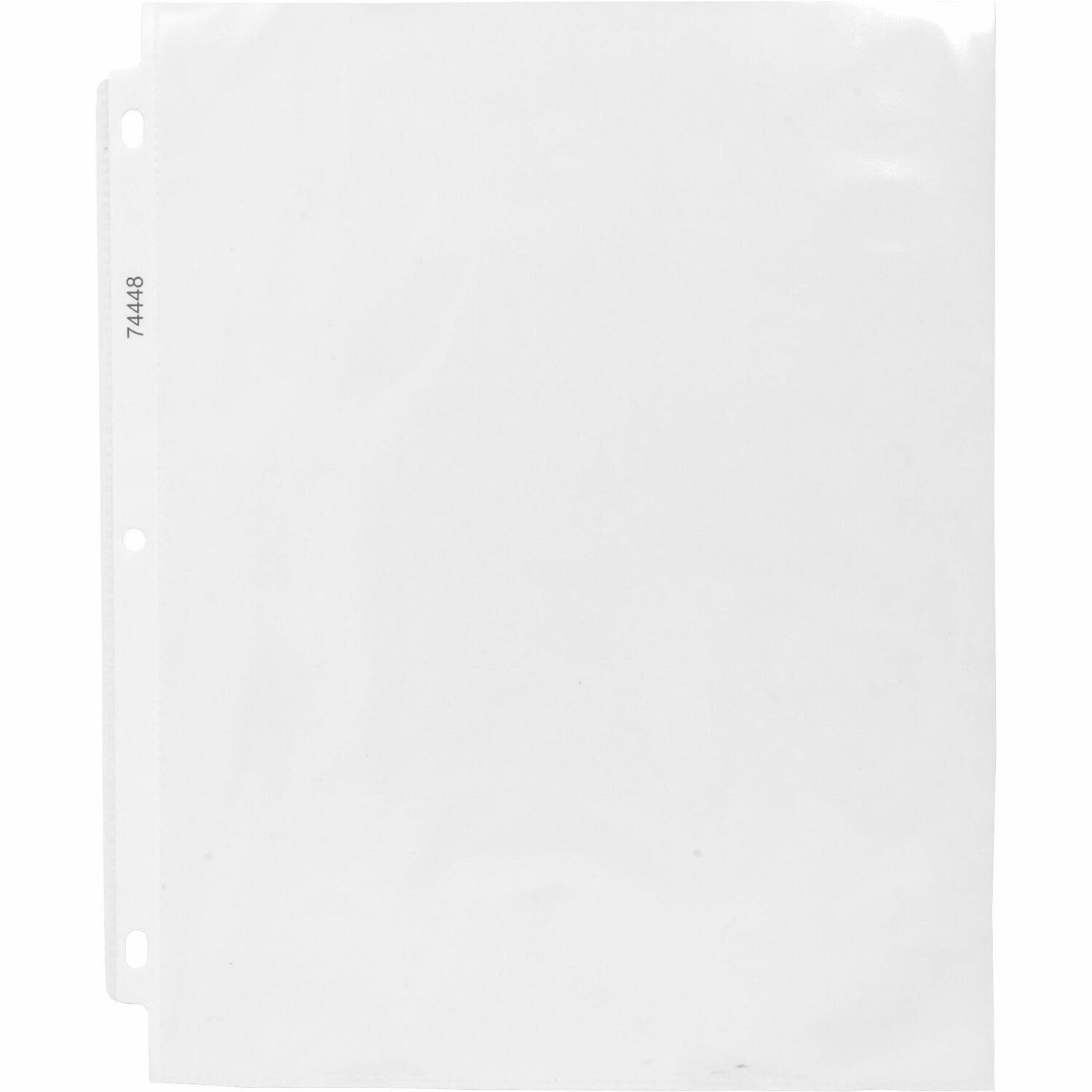 Business Source 74448 Sheet Protectors Top Load 2.0Mil 11-Inch X8-1/2-Inch 200/Pk Semi-Cl