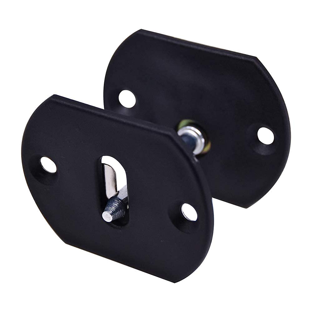 Yoogu 4 Sets Furniture Connector Pin Style Replacements Part Sofa Couch Sectional Connectors Black