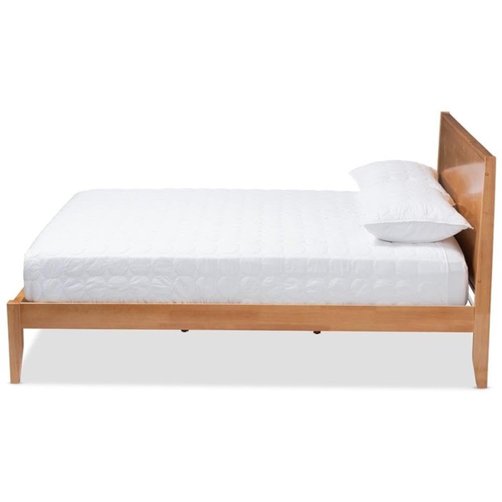 Baxton Studio Marana Wood Full Platform Bed