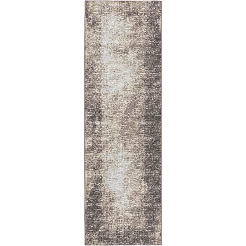 Winslow Wl1 Taupe Transitional Rug Runner 2' 6&quot; X 8'