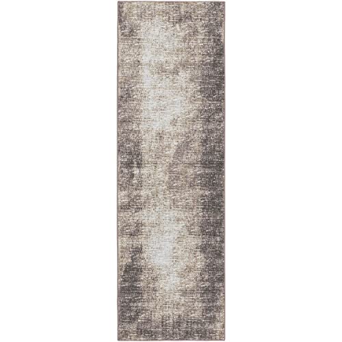 Winslow Wl1 Taupe Transitional Rug Runner 2' 6" X 8'