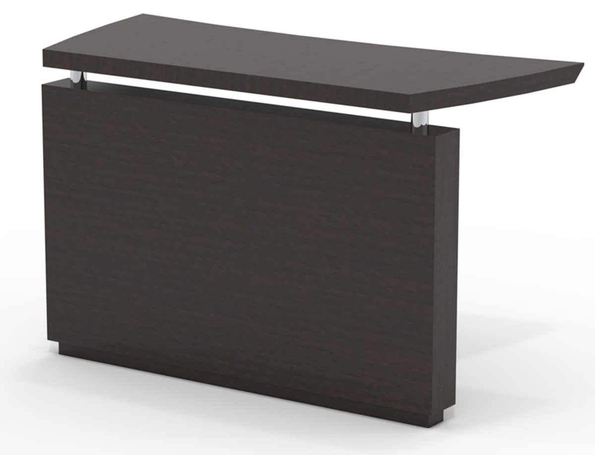 Mayline Sterling Desk, Textured Mocha Laminate