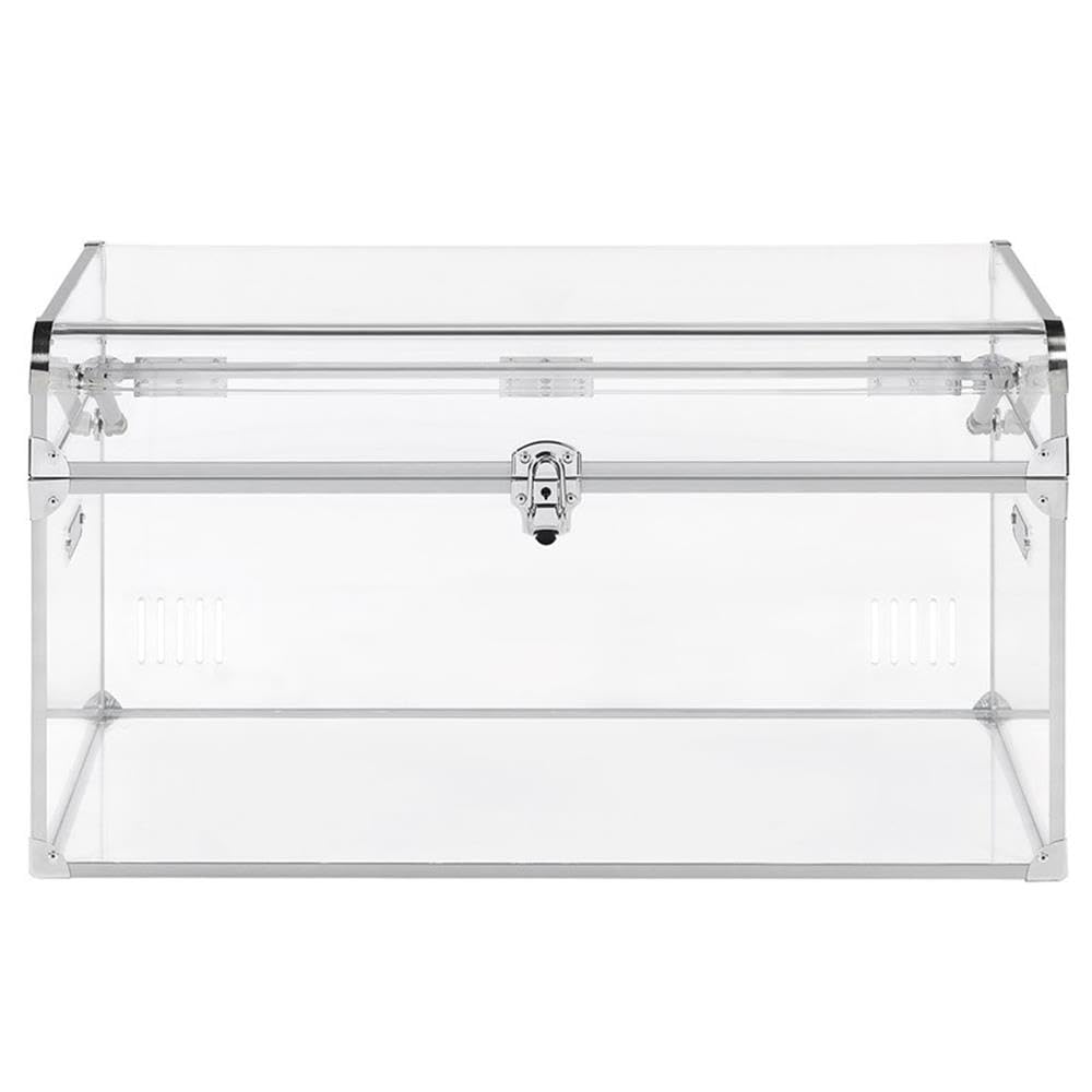 Progressive Furniture A La Carte Acrylic Polyurethane Trunk in Clear