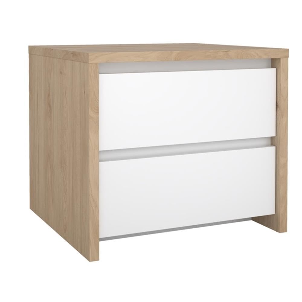 Next 17-Inch Tall 2-Drawer Nightstand End Table