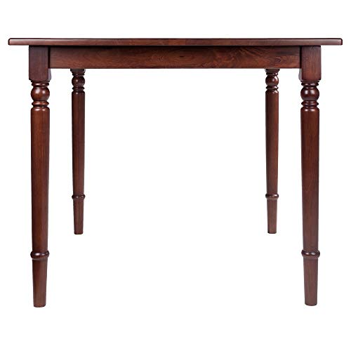 Ergode Mornay Dining Table - Elegant American Farmhouse Style, Walnut Finish
