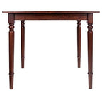Ergode Mornay Dining Table - Elegant American Farmhouse Style, Walnut Finish